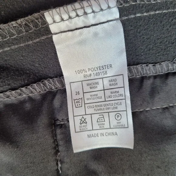 Nomad Jacket Mens Sz M Tech Fleece Lined Hooded Full Zip Snap Pockets Gray READ - Picture 11 of 15